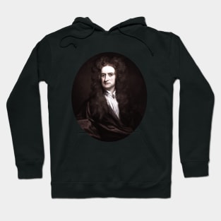 Sir Isaac Newton Portrait Art Hoodie